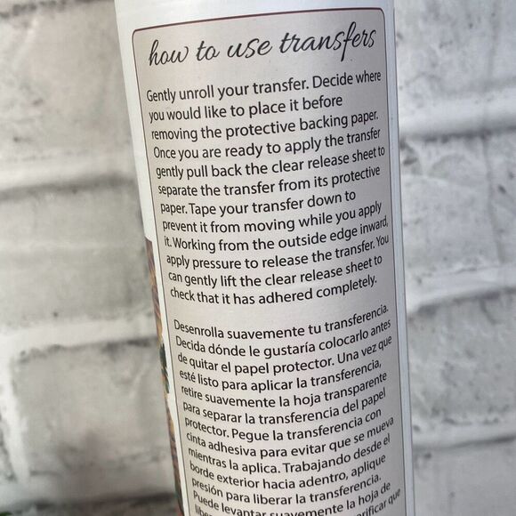 Dixie Belle Tropical Leaves Transfers NIB - Picture 6 of 8